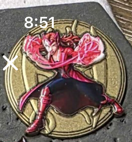 Disney Pin Marvel Wanda Maximoff Scarlet Witch Profile Spotlight