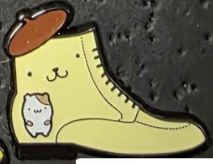 Sanrio Pin - Loungefly Character Shoe Sneakers Series - Pompompurin